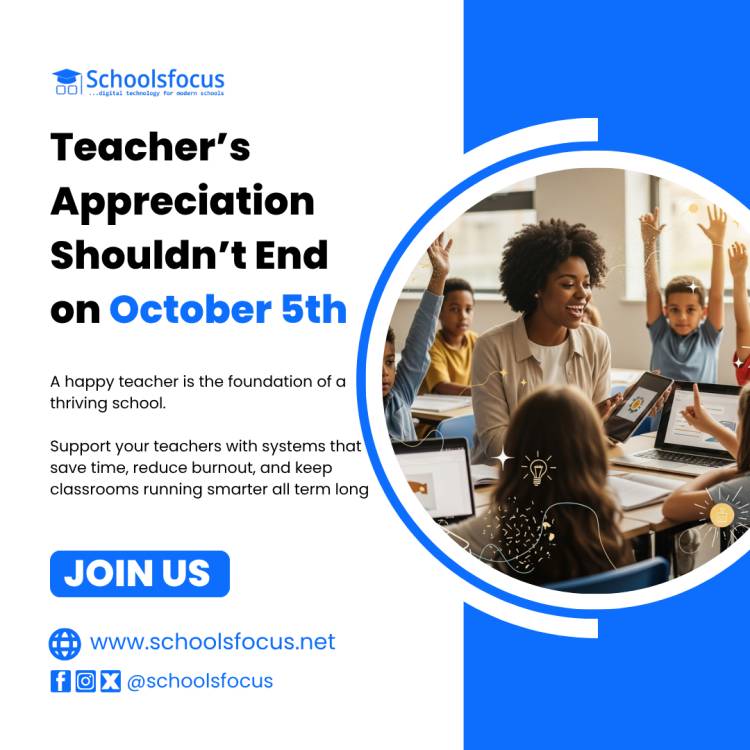 Teacher’s Appreciation Shouldn’t End on October 5th