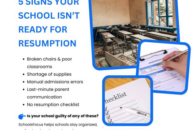 Are You Really Ready for Resumption? 5 Signs Your School Isn’t Prepared