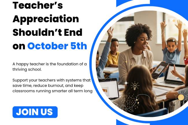 Teacher’s Appreciation Shouldn’t End on October 5th