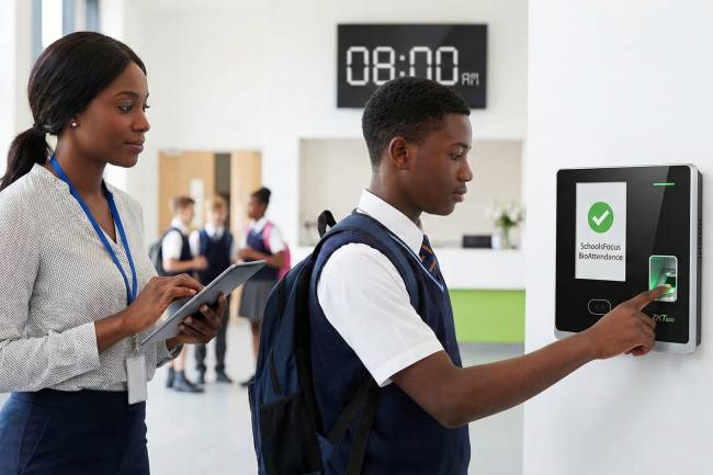 Modernize Your School’s Attendance: Introducing the SchoolsFocus BioAttendance System